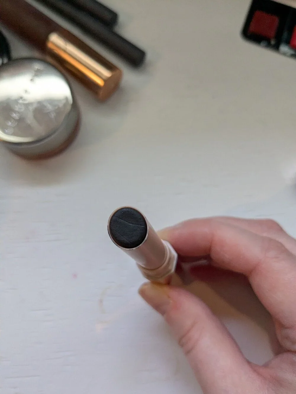 Fenty Beauty I'm Black Lipstick USED